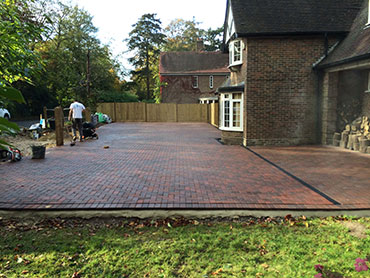 driveways and patios installed in lingfield