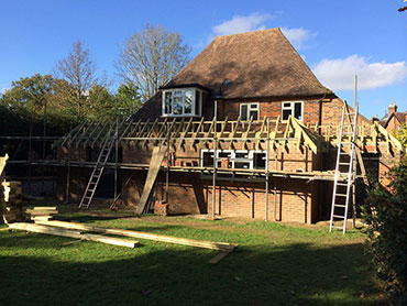 building extension in oxted area